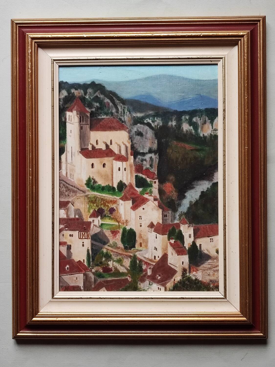 Tableau - village francais