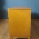 Commode danoise à trois tiroirs en bouleau, années 1960.