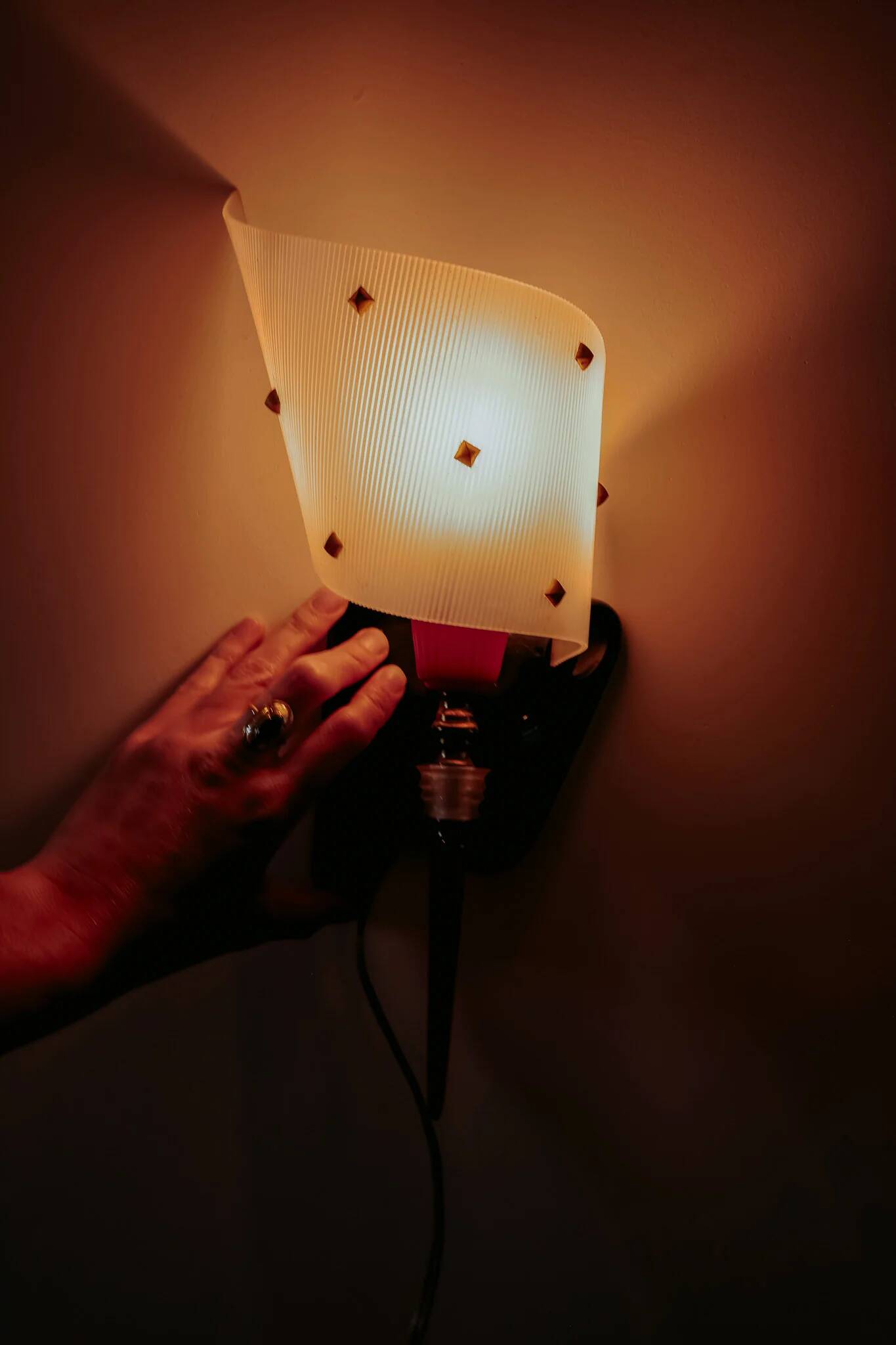 French wall light by Pierre Guariche, 1950s.