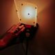 French wall light by Pierre Guariche, 1950s.