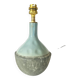 Ceramic lamp base, 2m fabric cable