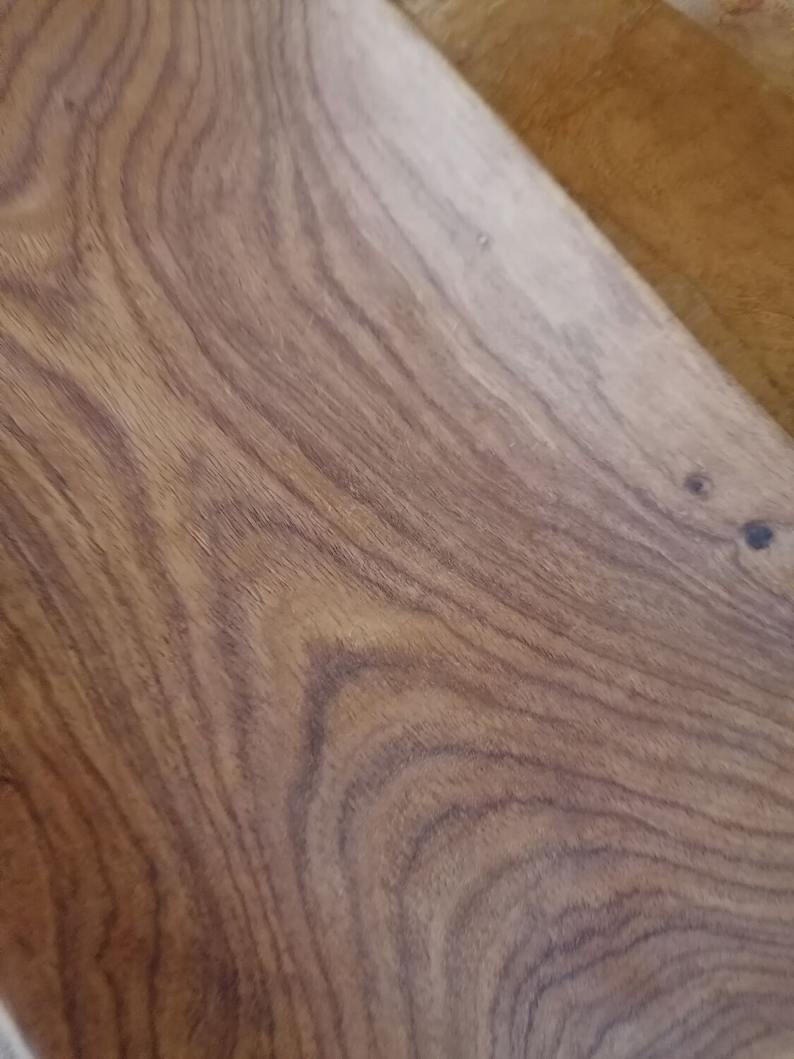 Ensemble assiettes et plat scandinave en bois massif vintage