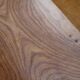 Set plates and Scandinavian dish in vintage solid wood