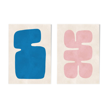2 abstract art prints. A2 format (42x59.4cm)