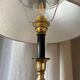 Lampe anglaise en laiton et altuglass