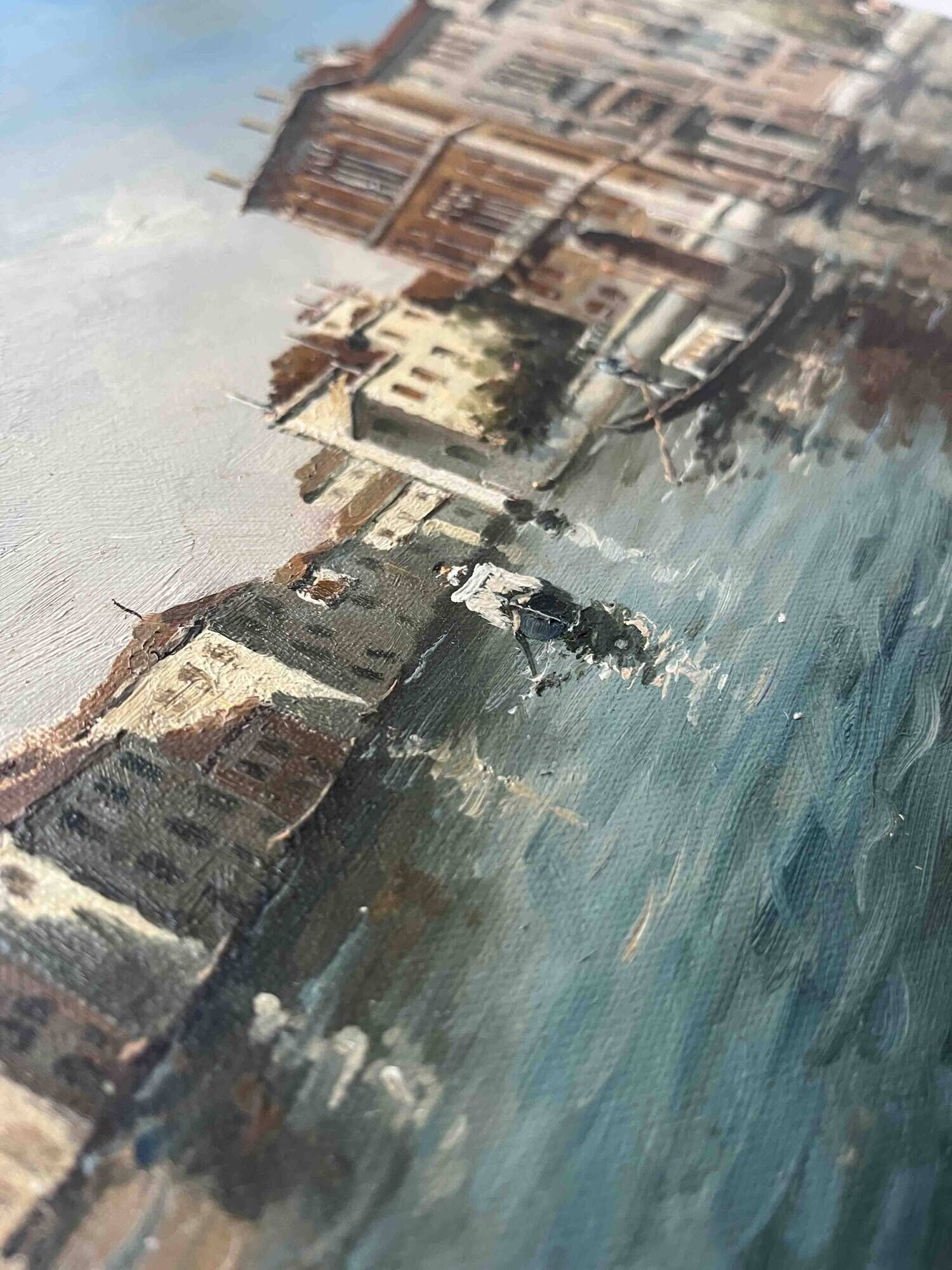 Tableau HST View of Venice animated by its canals (20th century school - anonymous)