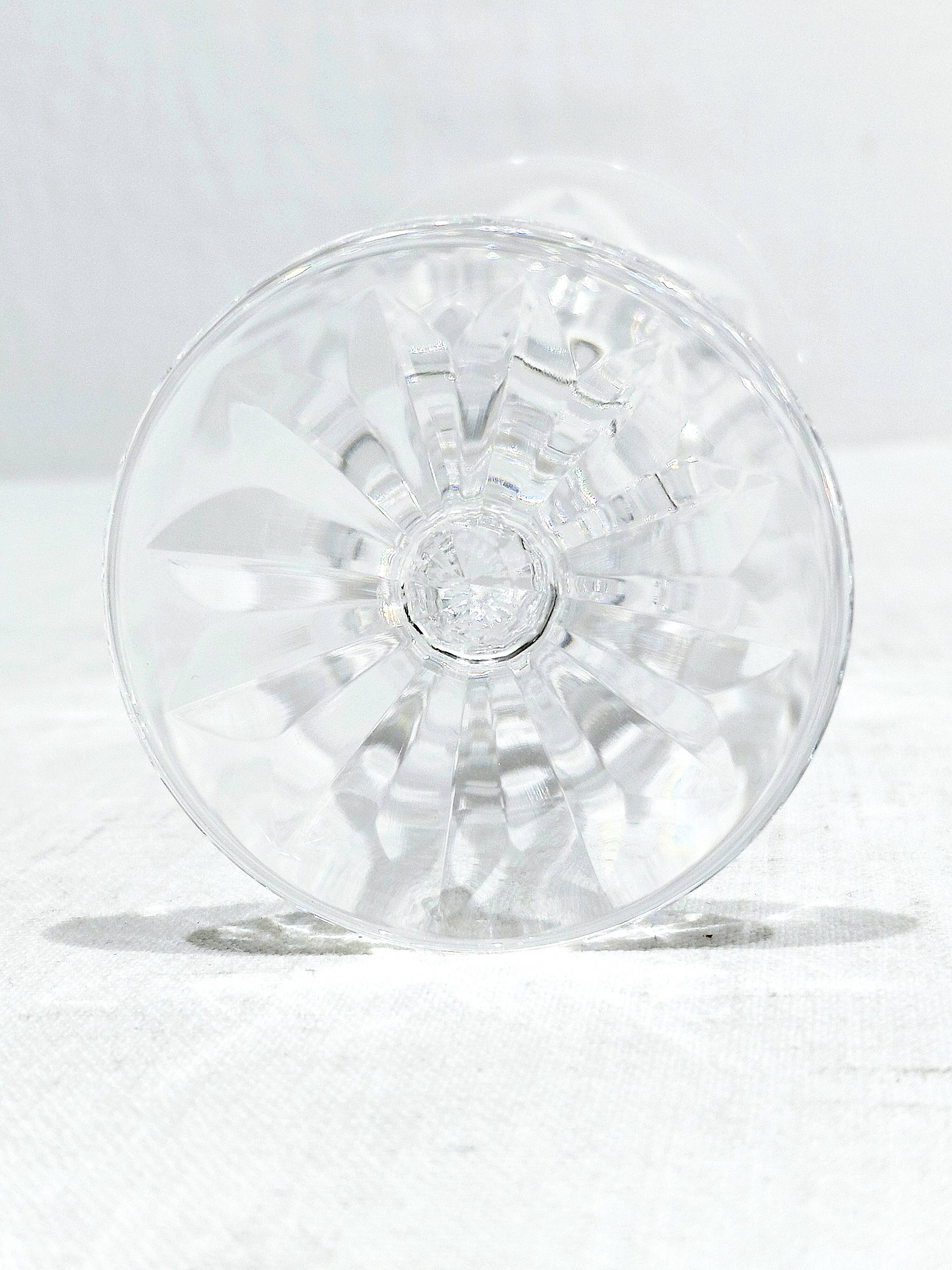 12 water glasses st louis camargue model