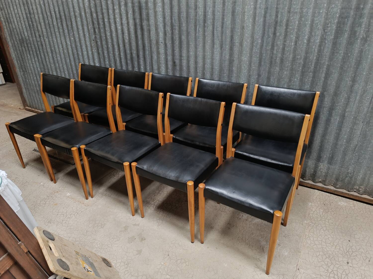 Vintage Scandinavian dining chairs