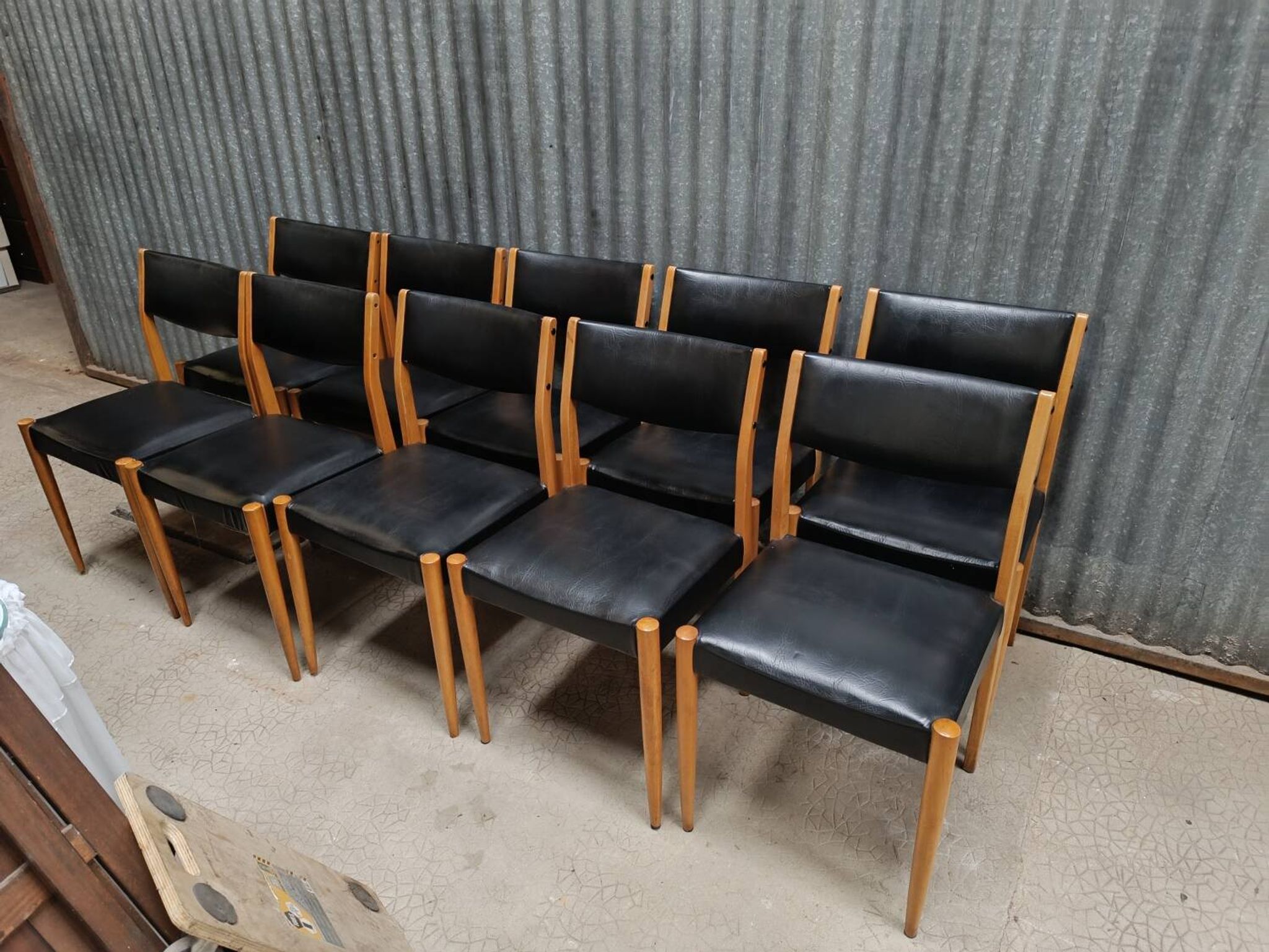 Vintage Scandinavian dining chairs