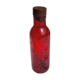 Red glass bouteill