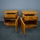 1939s pair of Art Deco bedside tables, Czechoslovakia
