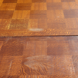 Vintage carved solid wood table