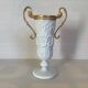 Opaline footed bowl vase from a fair