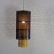 Fifties perforated metal pendant lighting