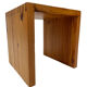 Vintage side table Ate van Apeldoorn, Pine wood 1970s
