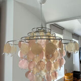 Mother-of-pearl tassel chandelier