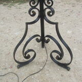 1950s wrought iron lamppost