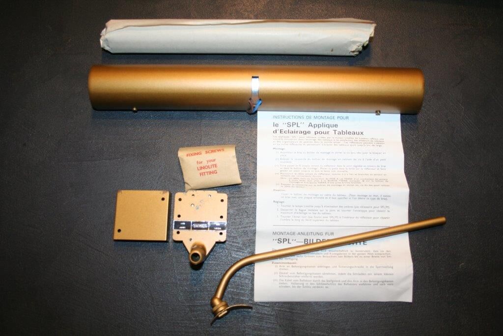 Wall light old golden light table