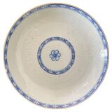 Chinese plate inspired by the blue Family East India Company, mid-19th century