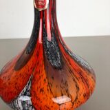 Extra Large Vintage Pop Art Opaline Florence Vase Design 1970s, Italy