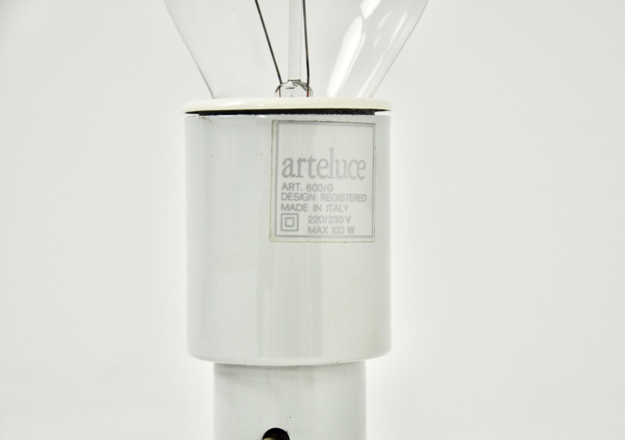 Lampe de table 600 de Gino Sarfatti pour Arteluce, 1960s