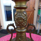 Bronze Lamp 19th decoration at the Antique