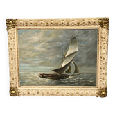 Emilien Victor Barthelemy (1885-1964). "Seascape".