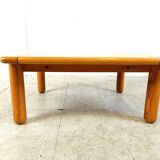 Mid century wooden coffee table, 1970s
