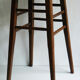 Architect's stool high in wood