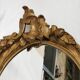 ancien Miroir en bois doré de style Louis XV , rococo
