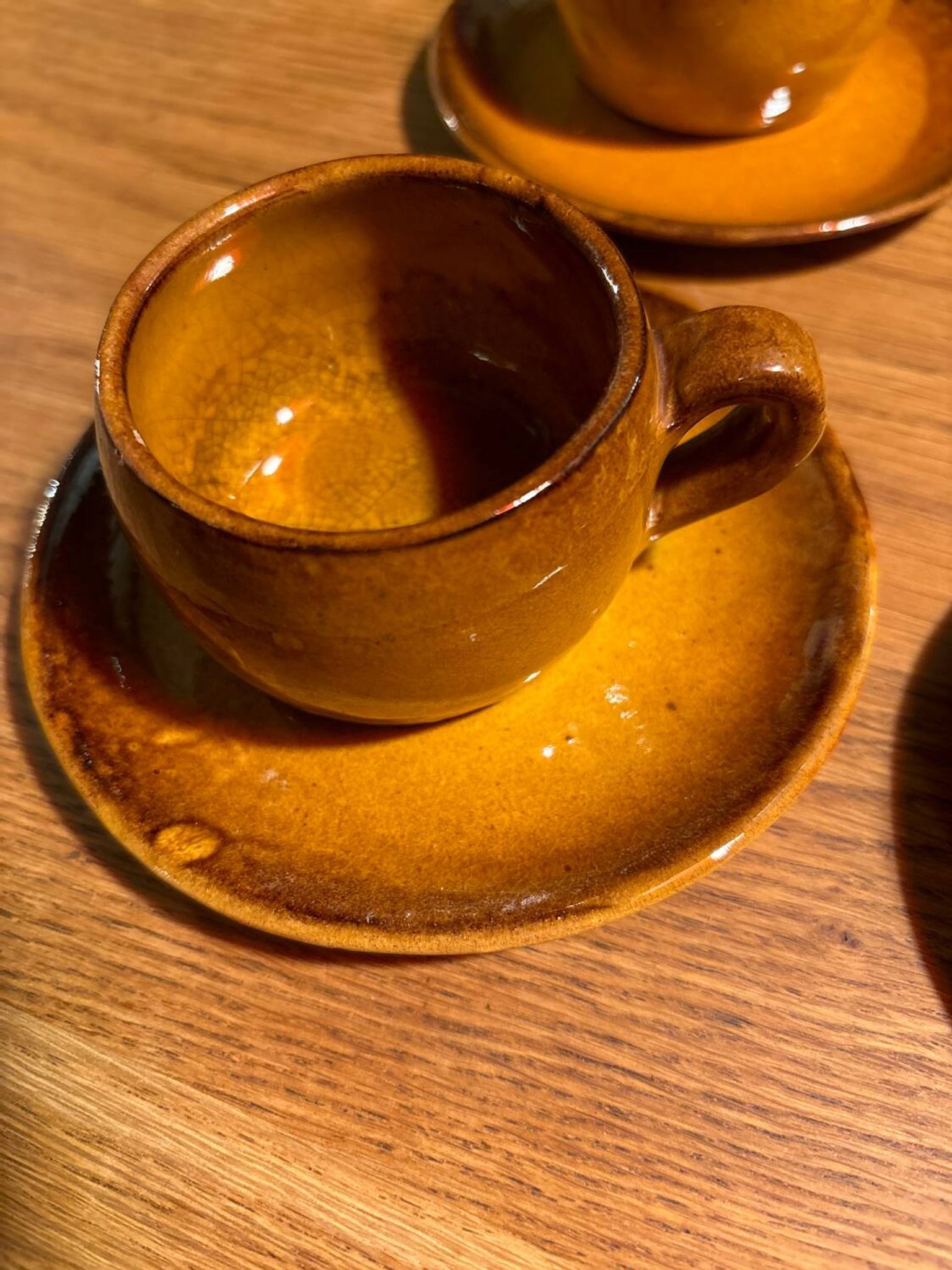 Set of 4 Anduze pottery cups
