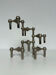 6 bougeoirs Nagel S22, vintage