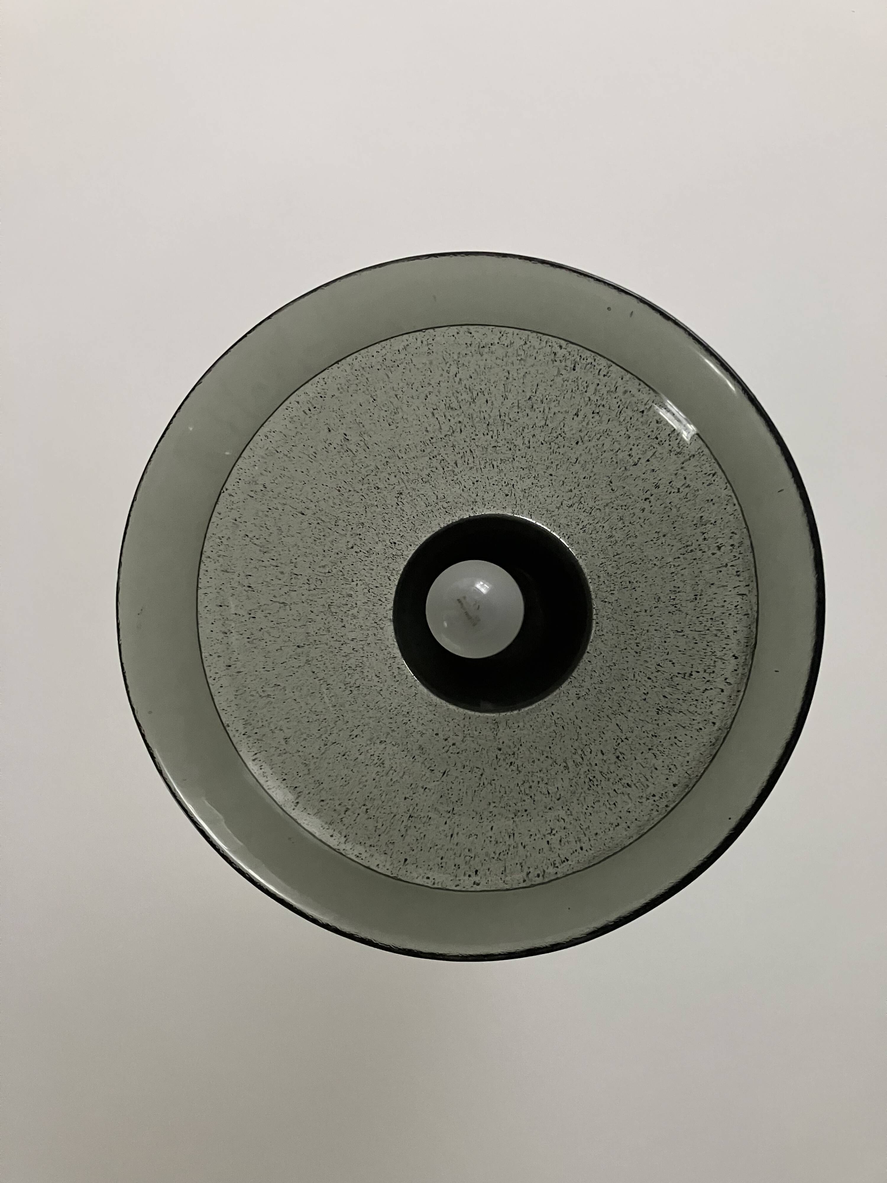 Bubble glass pendant lamp by Peill and Putzler, Germany 1960