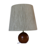 IMT Italy wood lamp with rope lampshade