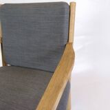Set Of 2 Armchairs Model J147 Made In Oak By Erik Ole Jørgensen Made By FDB