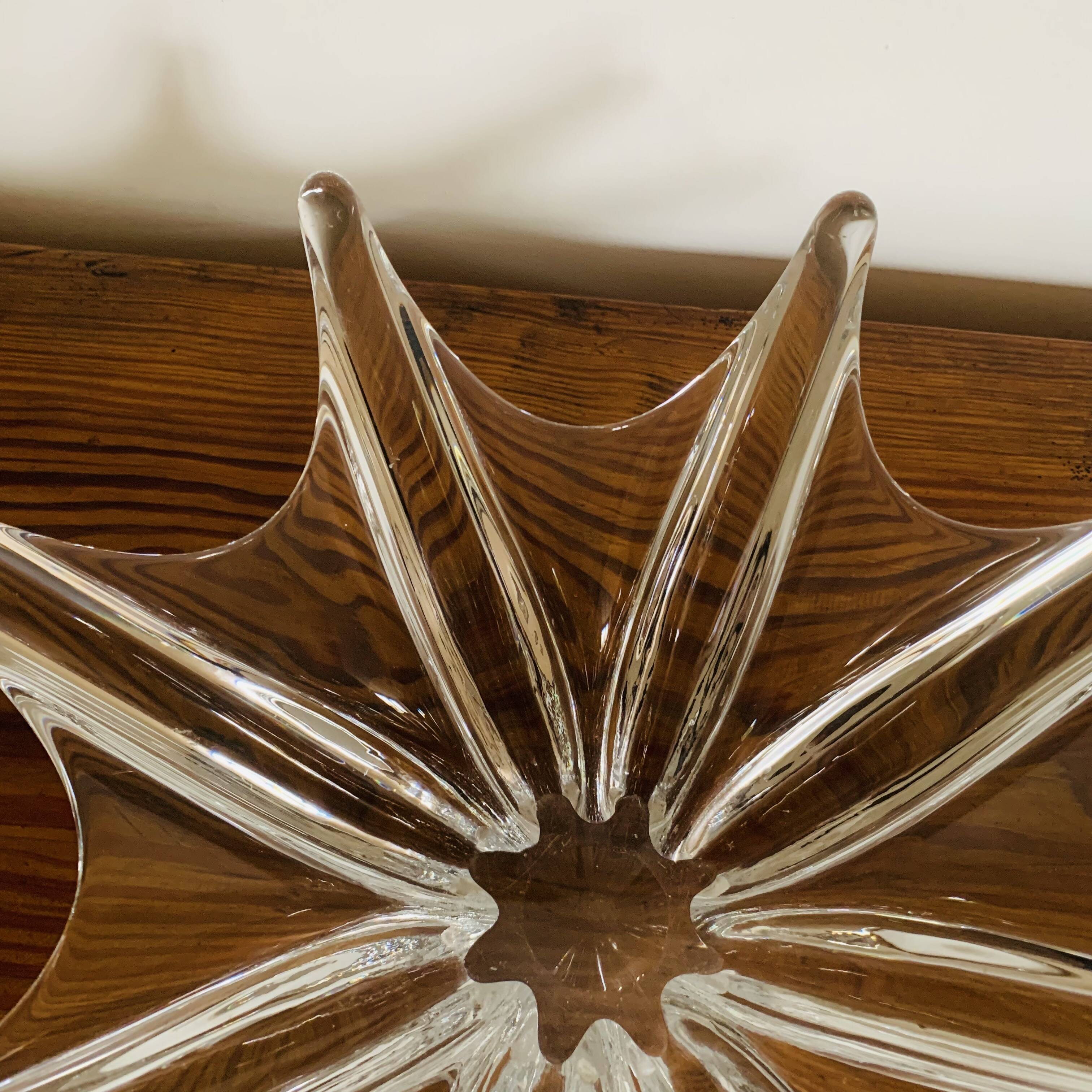 Baccarat crystal fruit bowl