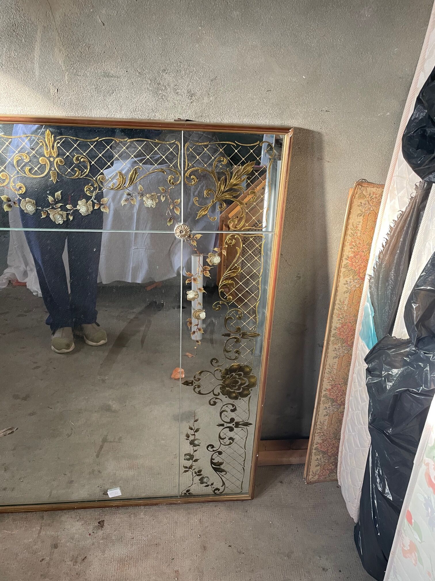 Large Brasserie Mirror 2.00m x 1.05m