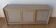 Scandinavian woden long sideboard.