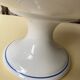 Fleur-de-lis earthenware fruit bowl signed Henriot