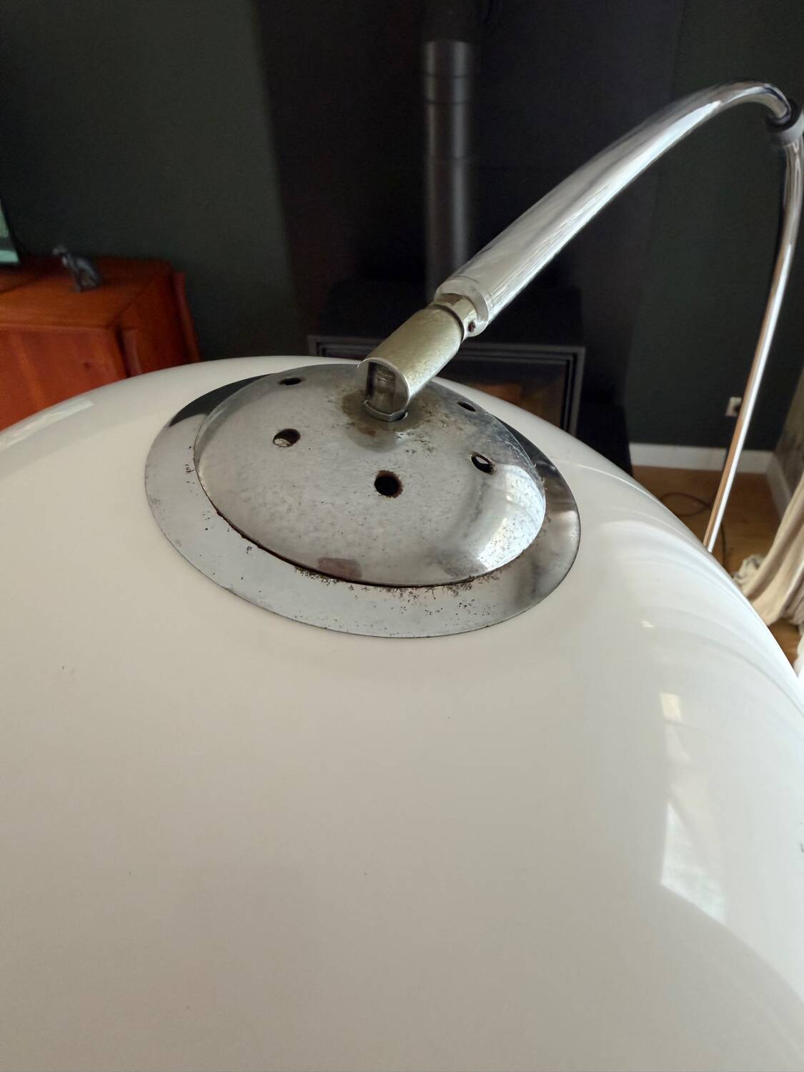 Lampadaire à arc – dans le goût du modèle Arco