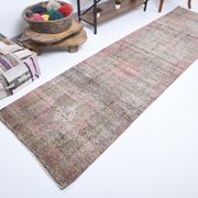 Neutral runner rug, 334x91cm