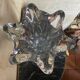 Giraffe vase in crystal from Vannes