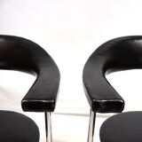 Set of 2 Kaufeld Airport 037 chairs by Geoffrey Harcourt, 1960