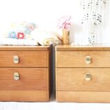Mid-century Stag teak bedside