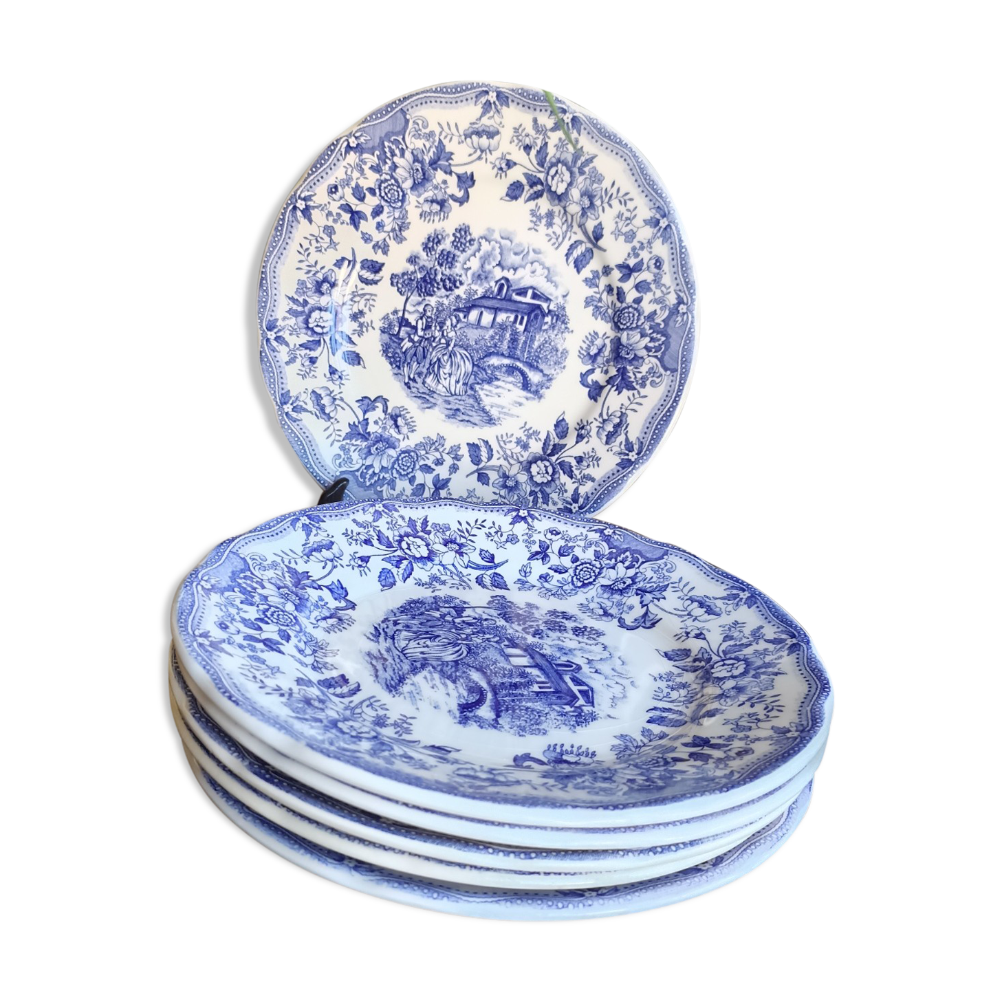 6 plates in Terre de Fer CP & CBM