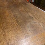 Solid wood table