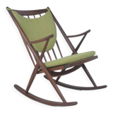 Danish rocking chair designed by Frank Reenskaug for Bramin, 1960s
