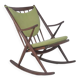 Danish rocking chair designed by Frank Reenskaug for Bramin, 1960s
