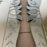 Pair of Venetian style mirrors