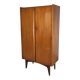 Vintage 1960s Scandinavian teak bookcase cabinet